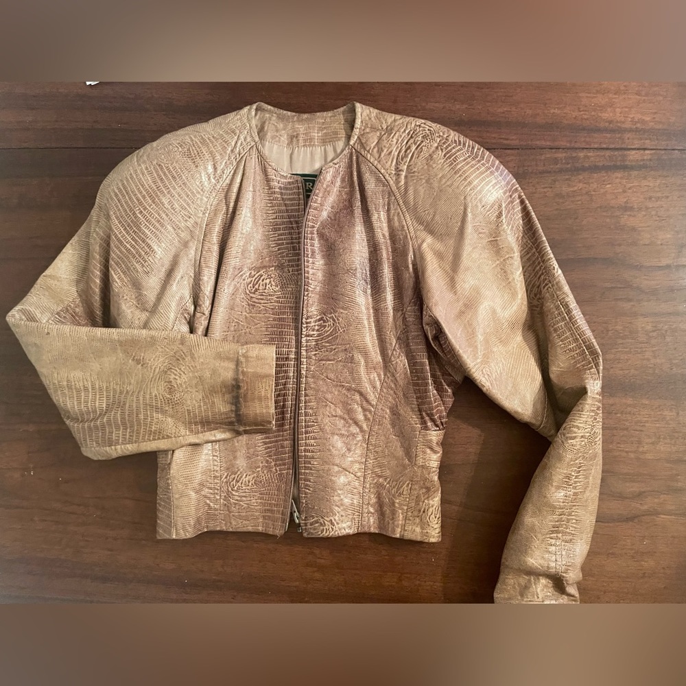 Vintage 1980s Danier leather suit